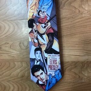 Rare vintage Elvis Tie